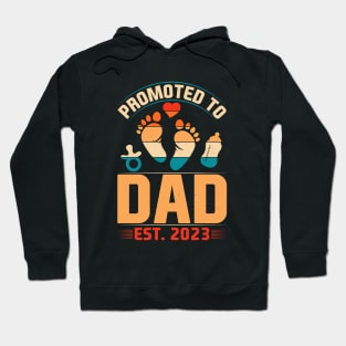 Promoted to Dad Est 2023 Hoodie